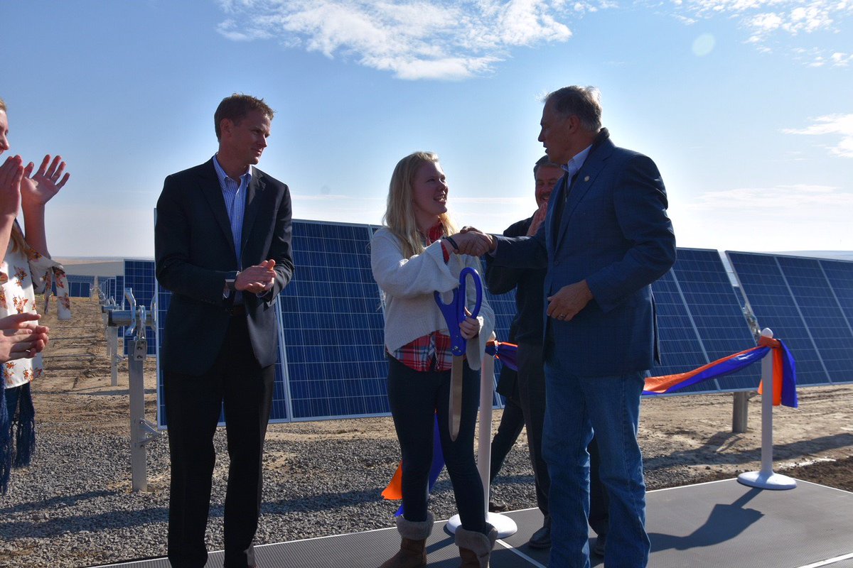 Jay Inslee Solar Energy