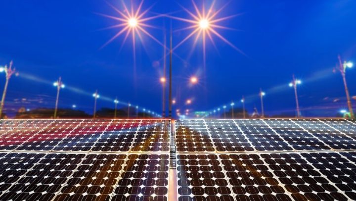 Solar Powered Street Light