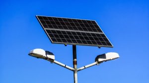 Solar Pole For Lighting