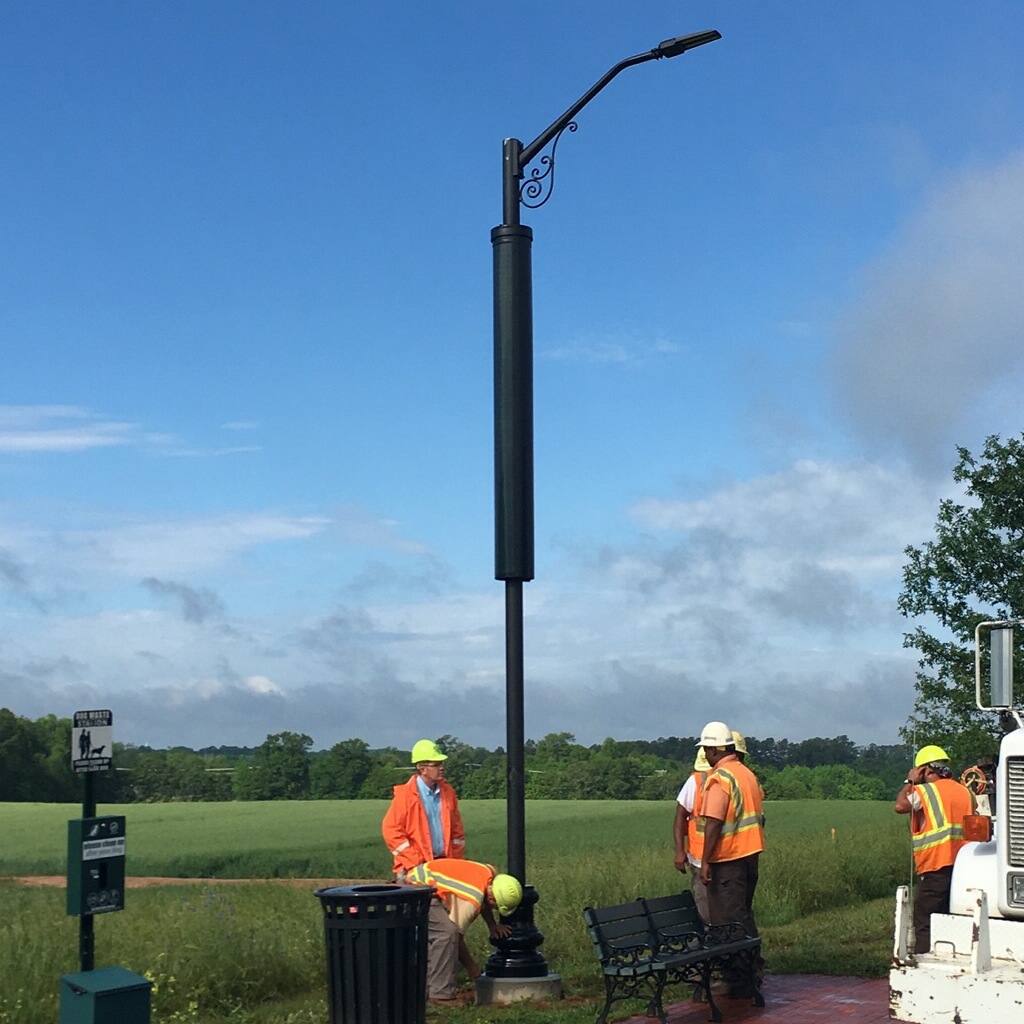 Secondary roadway Installation